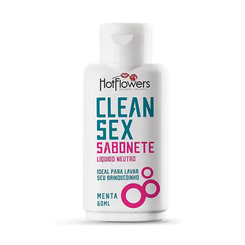 Clean Sex Sabonete Líquido – Hot Flowers