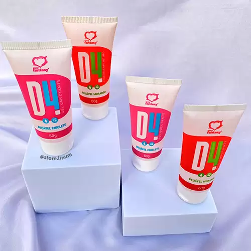 D4 Gel Lubrificante Beijável
