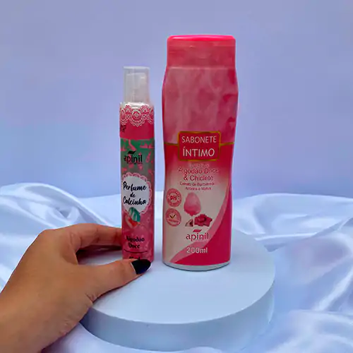 Kit Cheiro de Algodão Doce