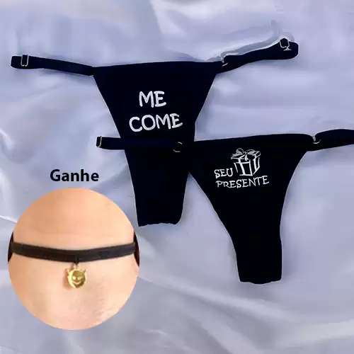 Calcinha Fetiche Preta