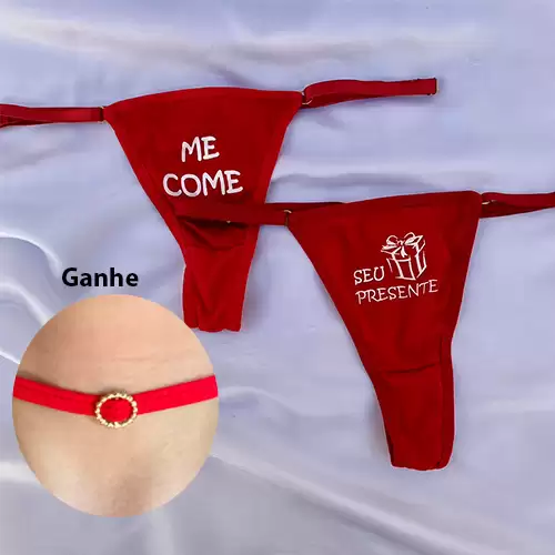 Calcinha Fetiche Vermelha