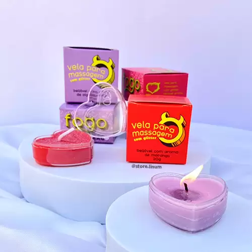 Fogo da Paixão Vela Beijável